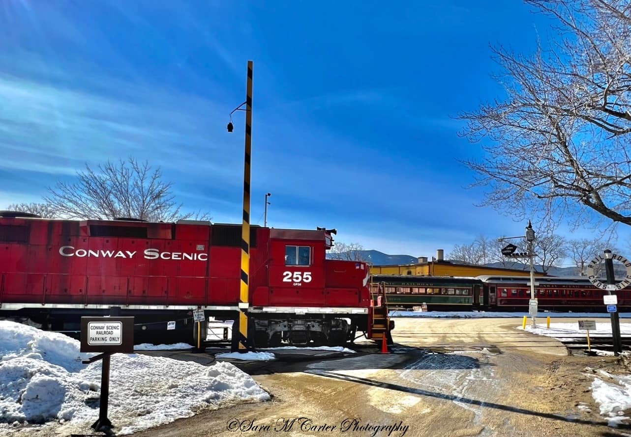 Photos of North Conway, NH scenic railroad