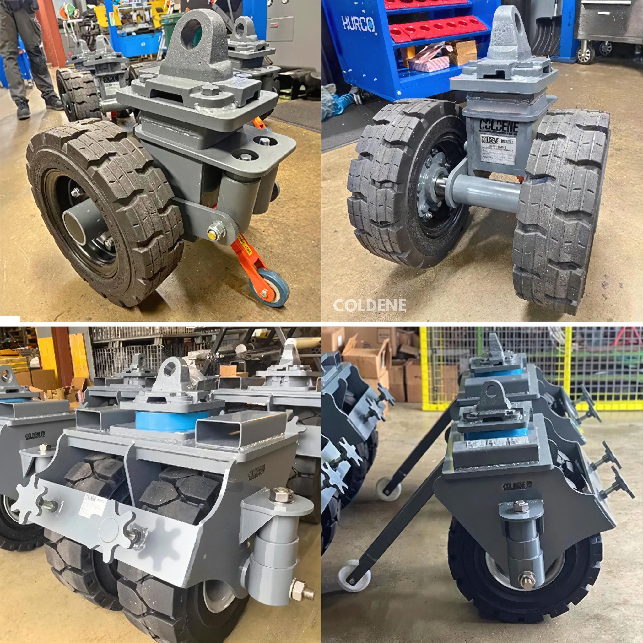 Shipping - From dead weight to mobile workshop Heavy duty wheel modules ...