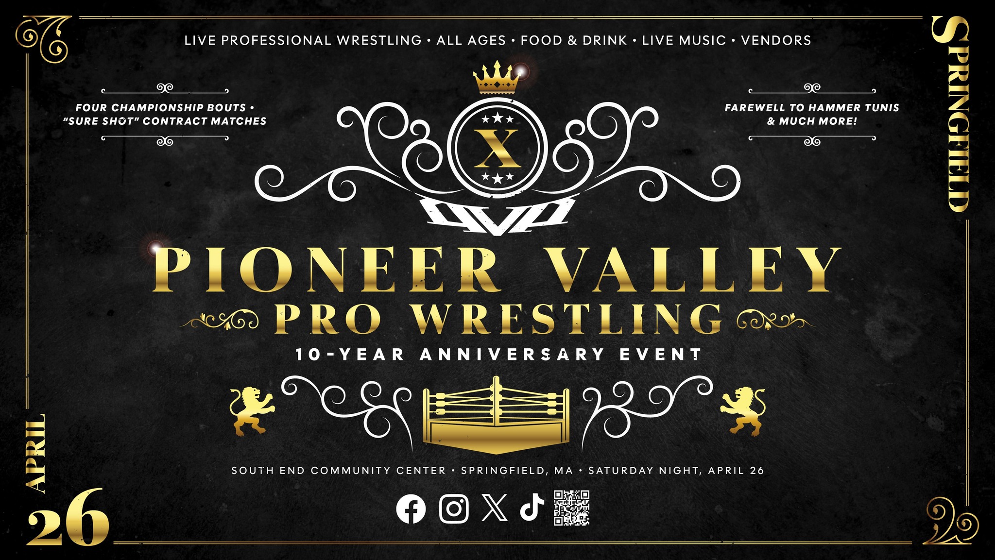 The talent already... - Pioneer Valley Pro Wrestling