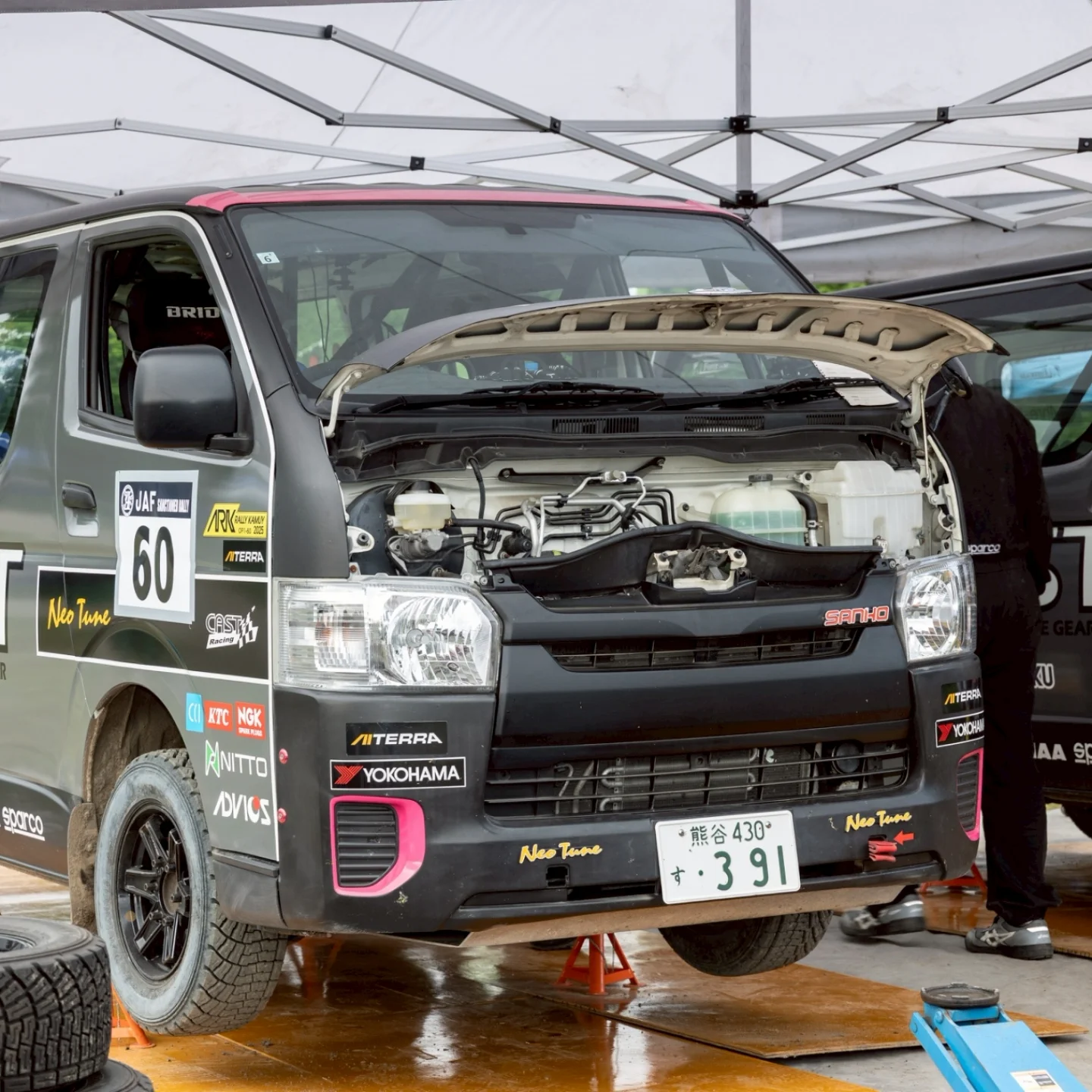 CAST - 2025全日本ラリー選手権第5戦 ARKラリー・カムイ #HIACE #ハイエース #CASTRacing #CAST # ...