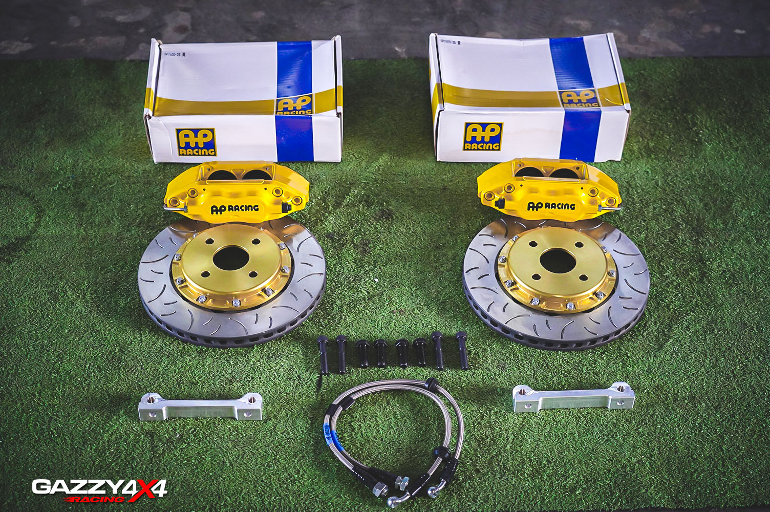 Gazzy - ชุดเบรก AP Racing ตรงรุ่นสำหรับ #ToyotaYarisATIV ︎ ปั๊ม AP ...