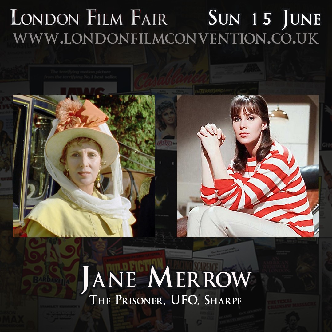London - JANE MERROW is joining us for the London Film Fair taking ...