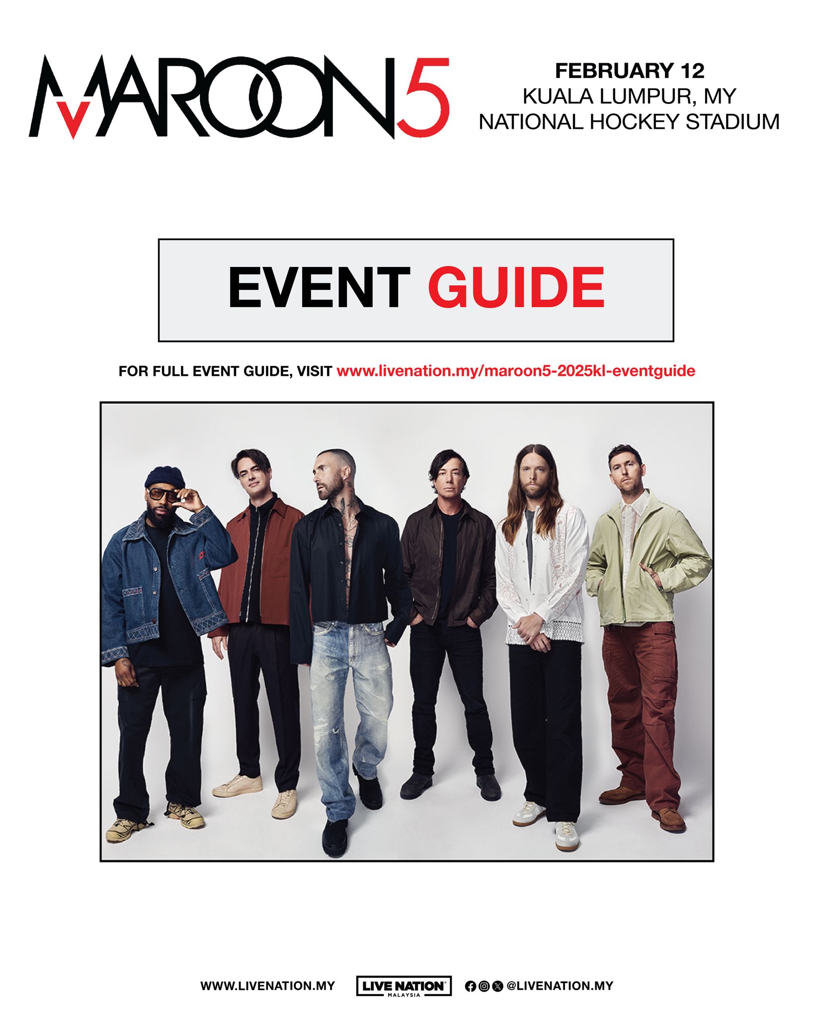 Are you ready for Maroon 5, KL? Be... - Live Nation Malaysia