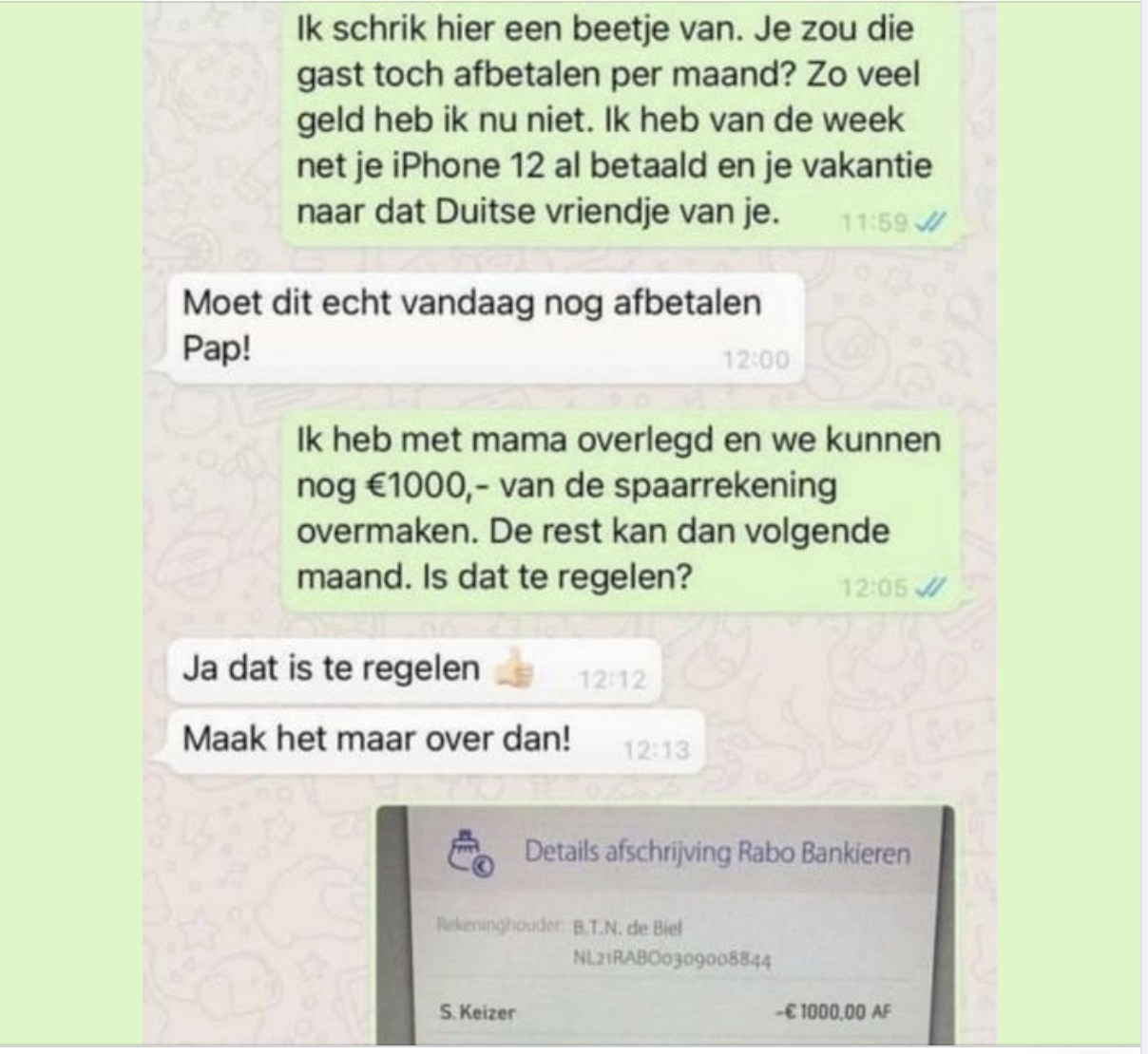 SMLY. - Een Whatsapp-oplichter dacht een makkelijke overwinning te ...