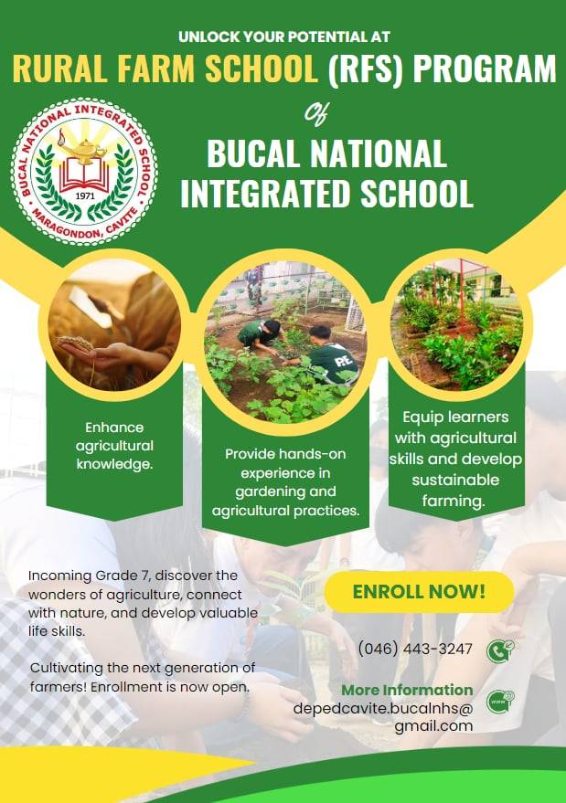 Deped - Ready for a 7th grade unlike any other? Rural Farm School (RFS ...