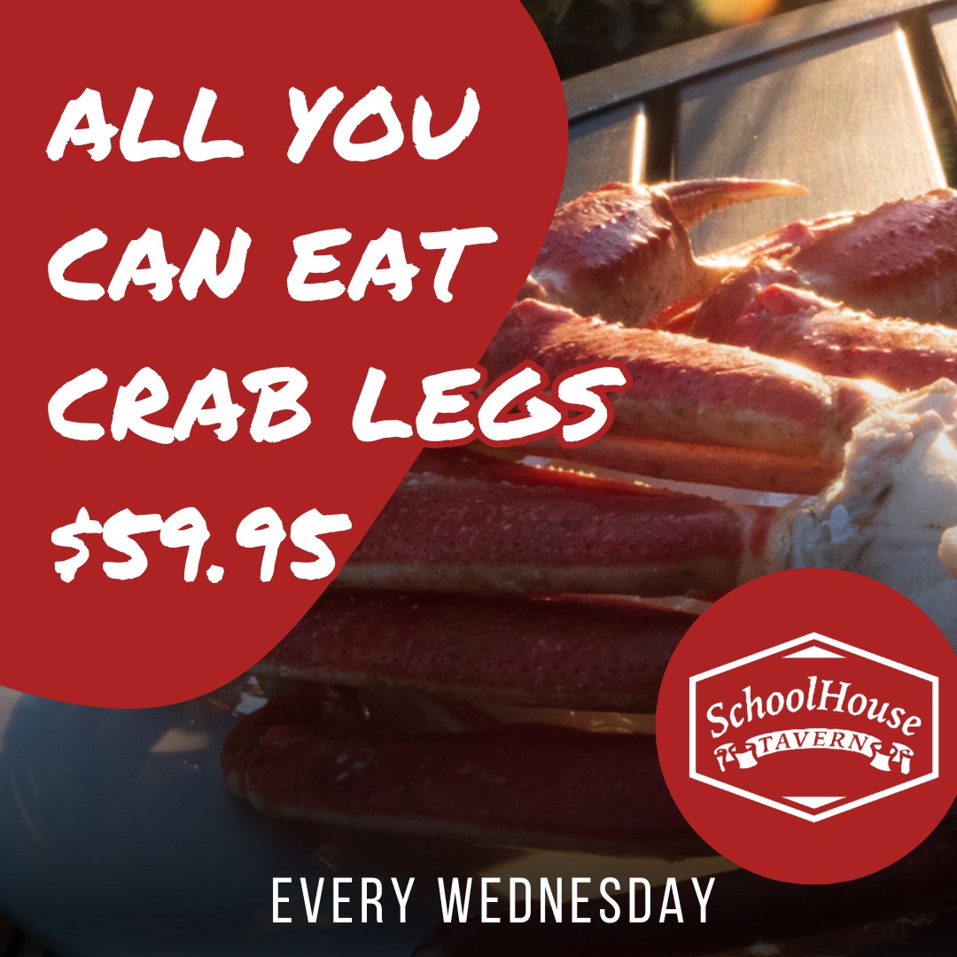 SchoolHouse - All you can eat crab legs are here to make your ...