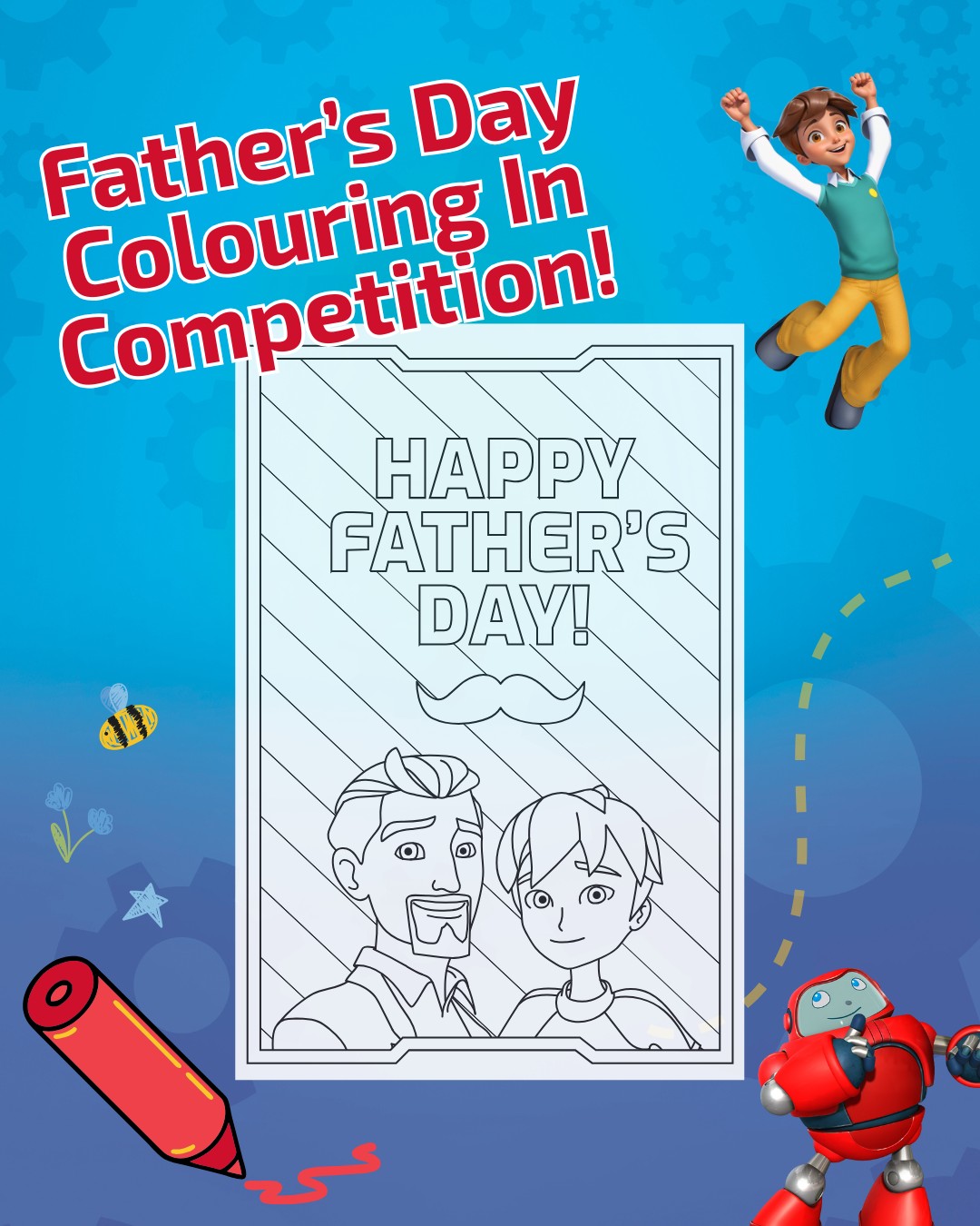 🎉 Father’s Day Colouring-In... - Superbook Southern Africa | Facebook