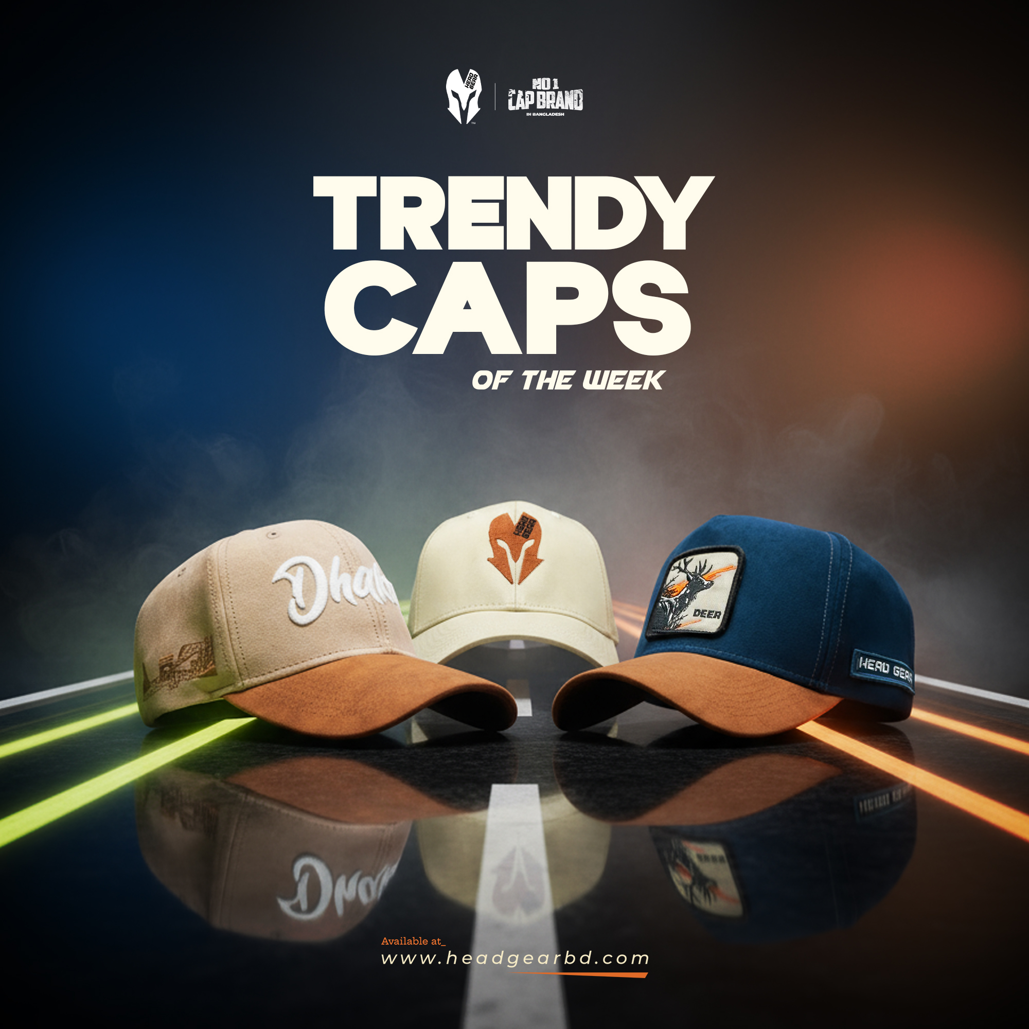 HEAD - These are the trendy caps of the week. Tell us which one fits ...