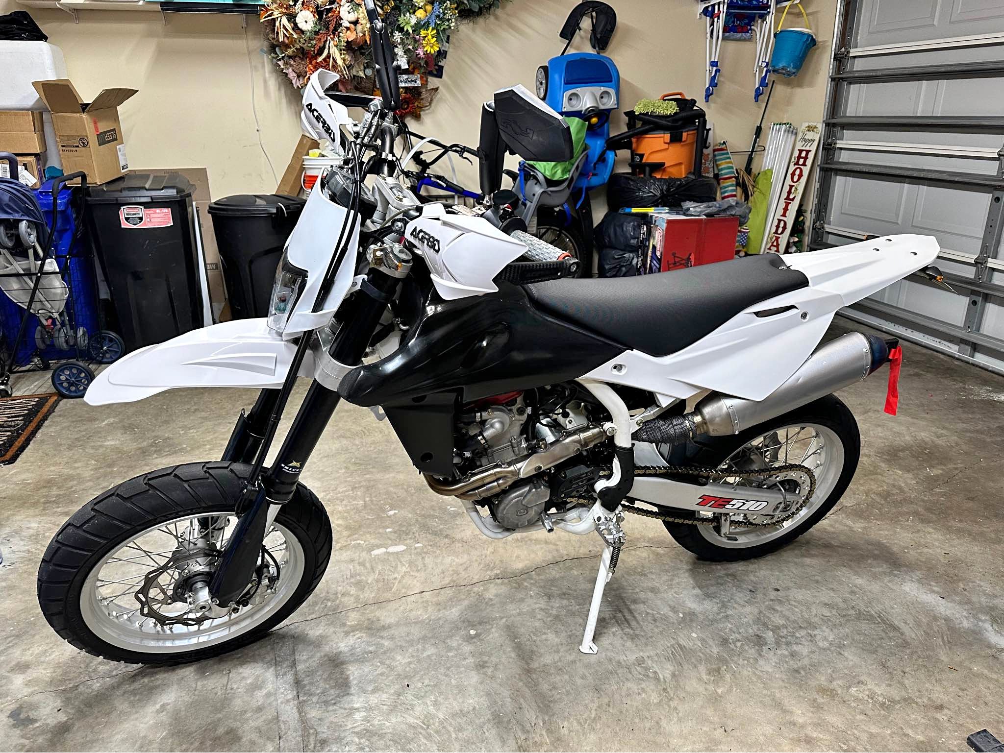 2008 Husqvarna te510 (supermoto) - Motorcycles & Scooters - Elkton ...