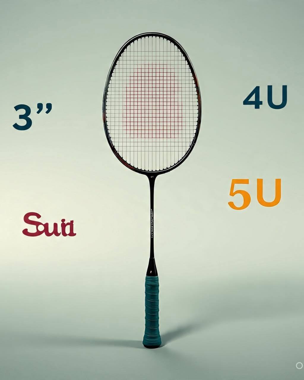 BadmintonKing - In badminton, 3U, 4U, and 5U refer to the weight of the ...