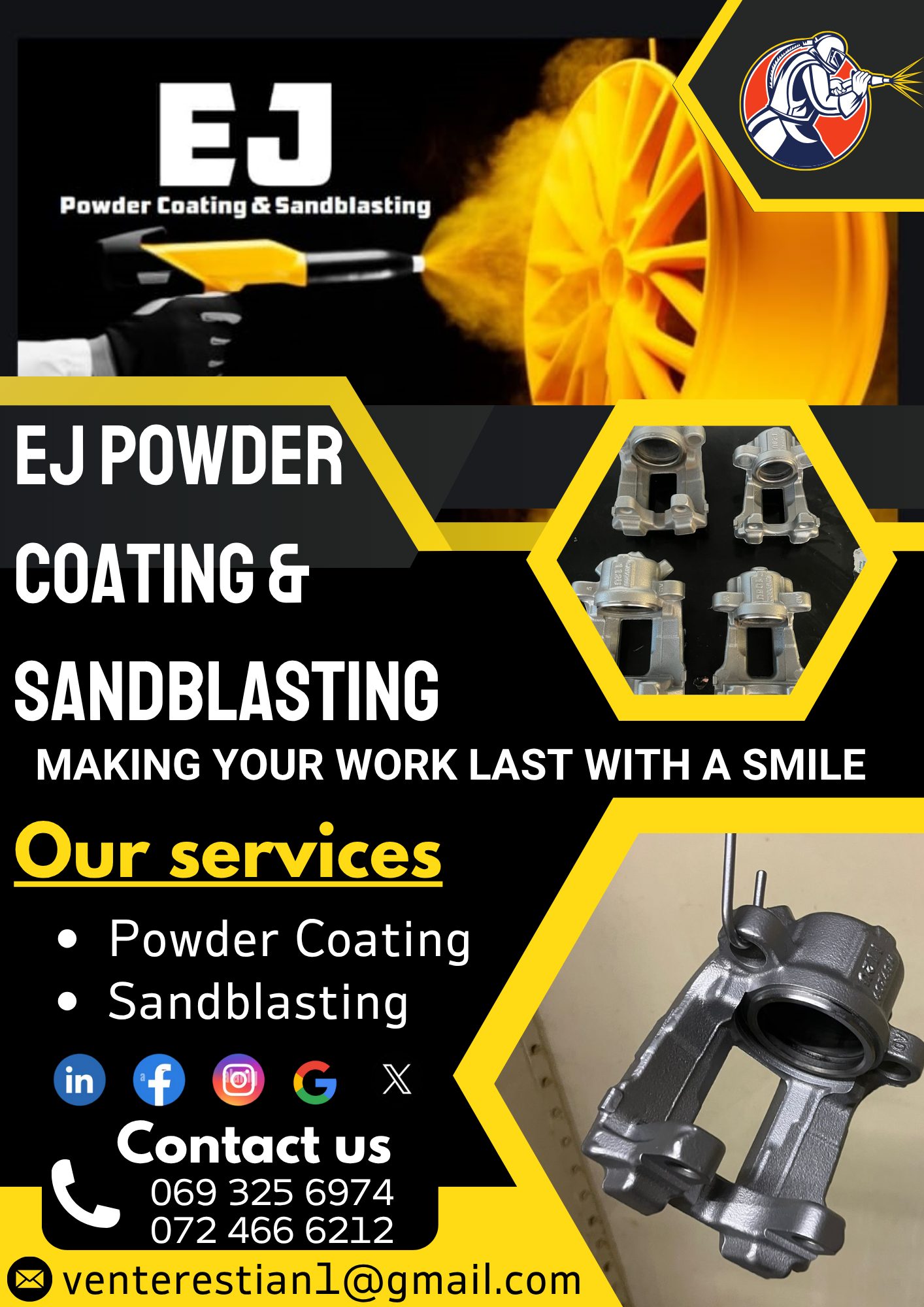 EJ Powder Coating & Sandblasting... - Ads Online Advertising | Facebook