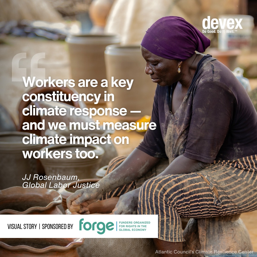Devex - 🌎 Across the globe, women workers are facing a... | Facebook
