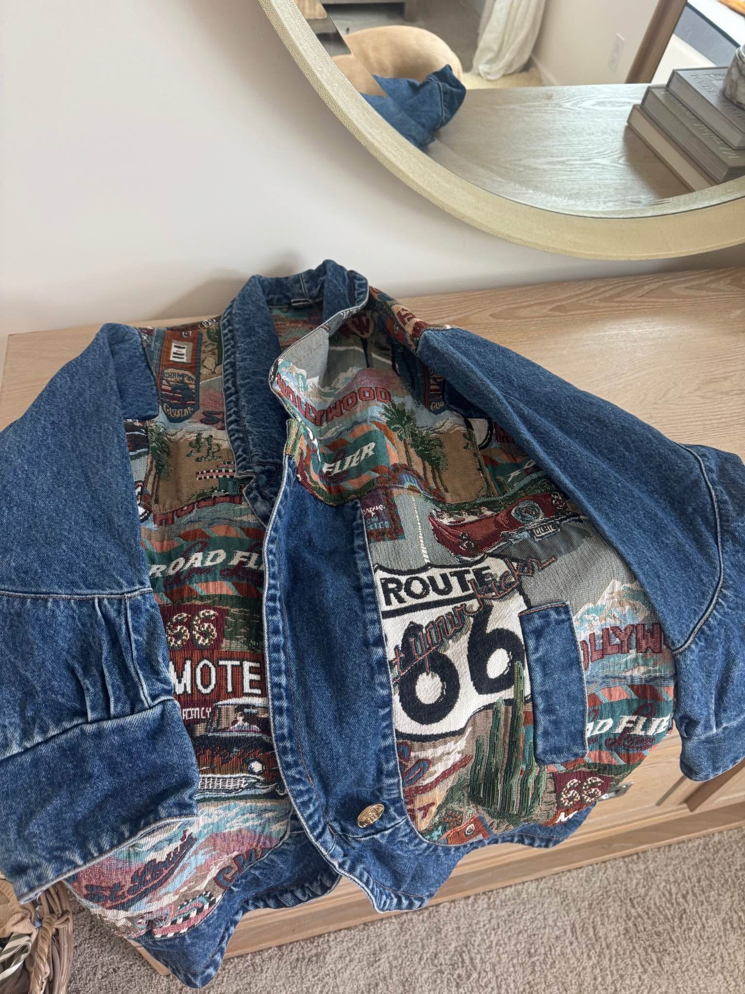 Nadia vintage tapestry jacket Route 66 - Coats & Jackets - American ...