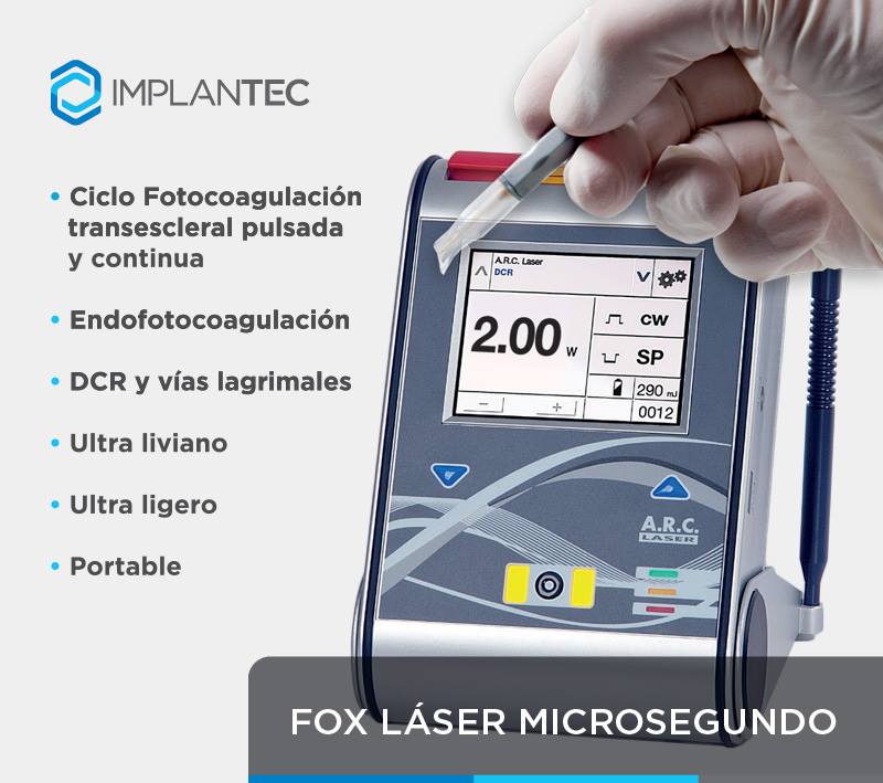 Implantec Arg - FOX Láser Microsegundo A.R.C. Laser Conocé... | Facebook