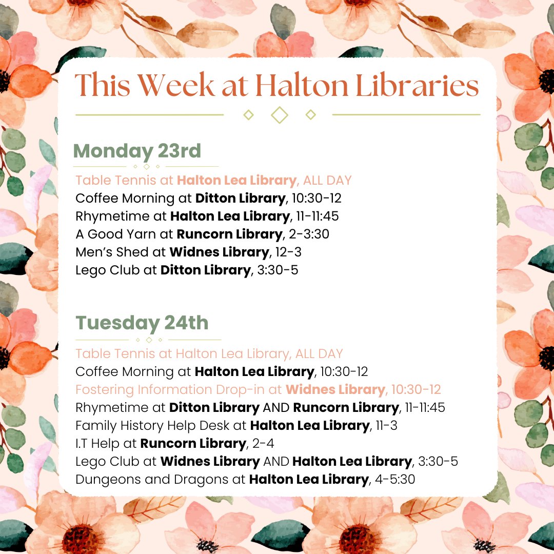 Halton Libraries added a new photo. - Halton Libraries