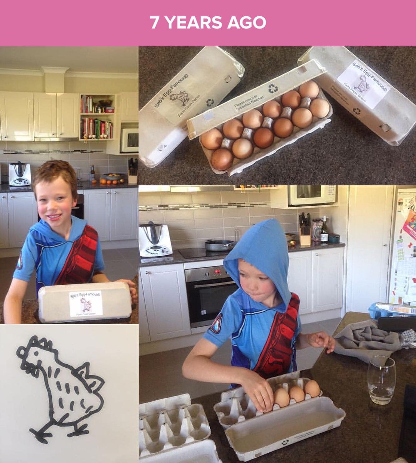 It all started with... - Seb's Egg-Famous Farm Fresh Dozen | Facebook