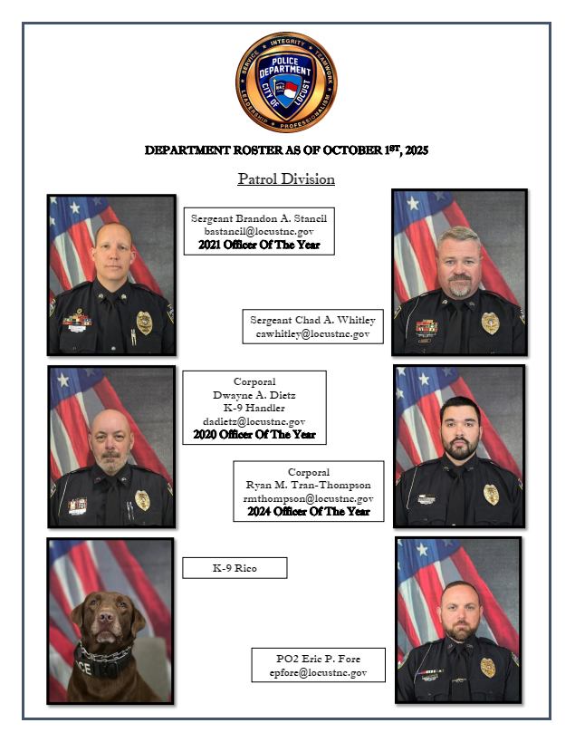 Locust Police Department added... - Locust Police Department