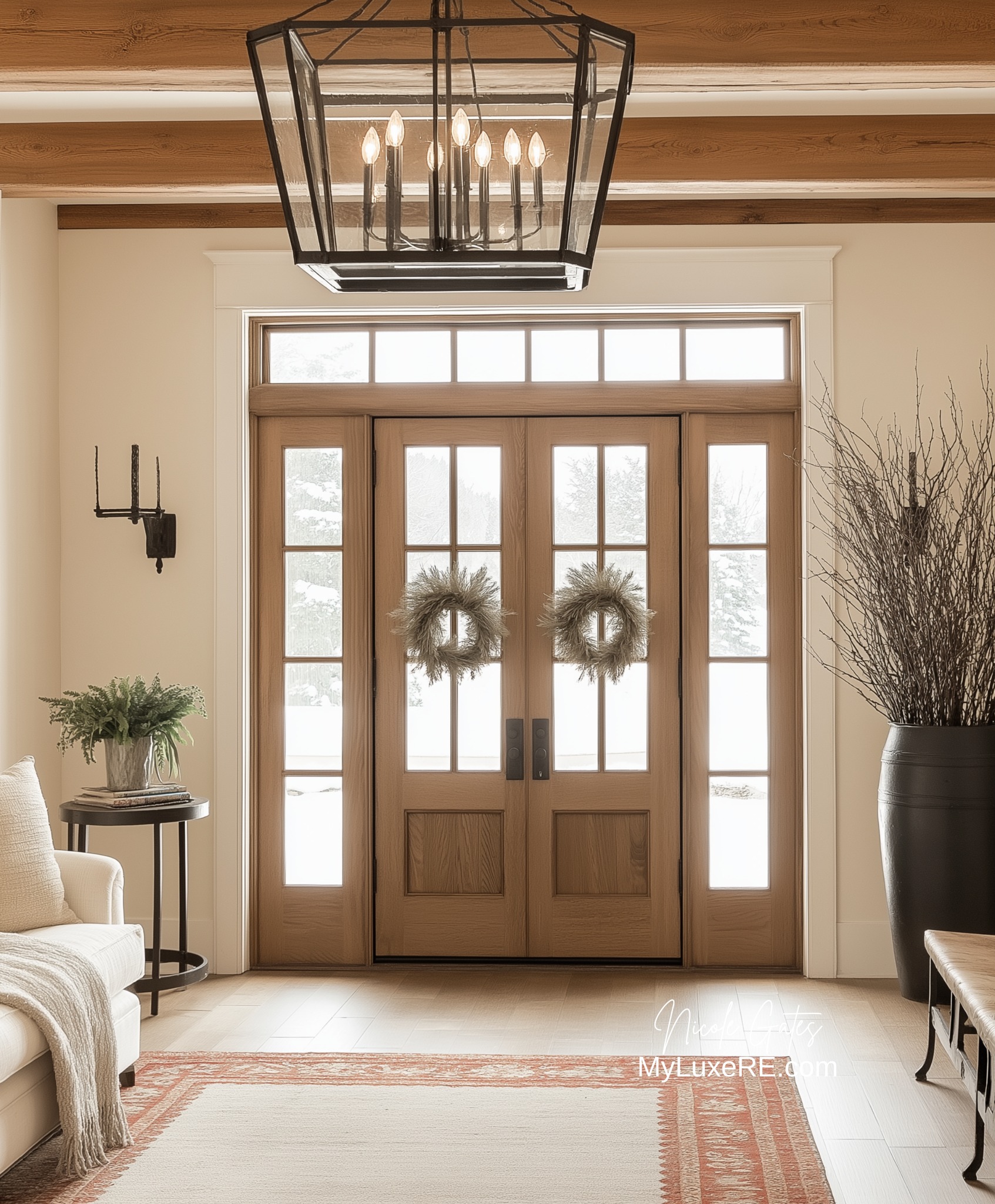 Nicole - Entryway Design | Warm, Welcoming, and Effortlessly Styled 🤎🤎 ...