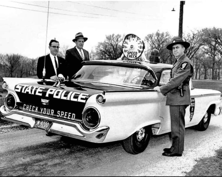 1960 Ford Zephyr police car