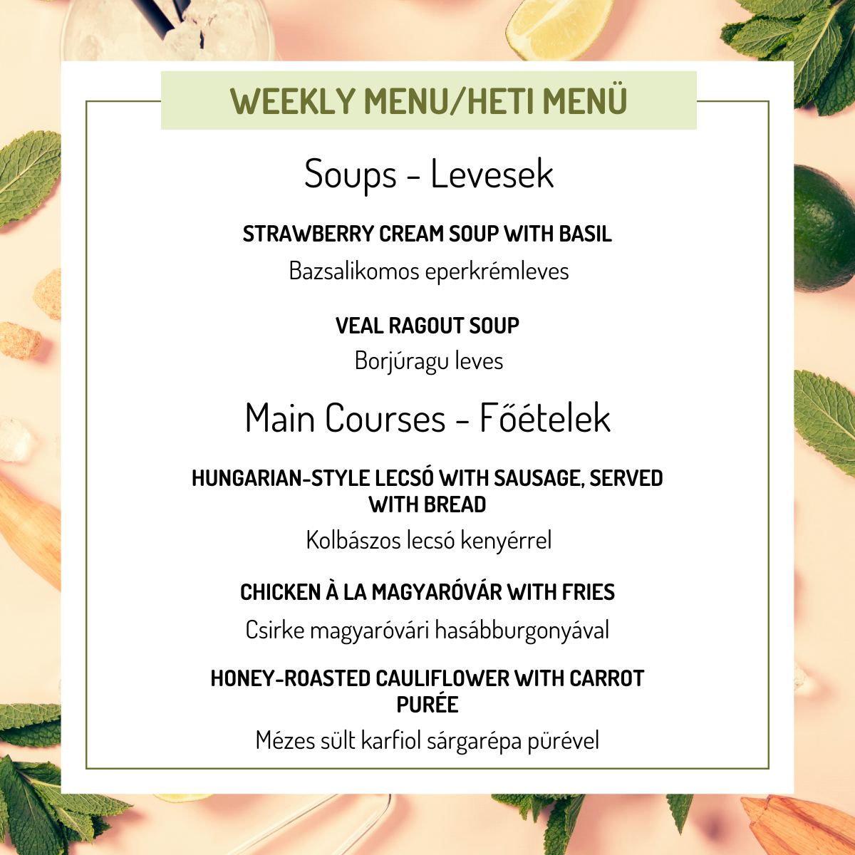 Fruska Bistro - 🍴 New week, new flavors – and one of the... | Facebook