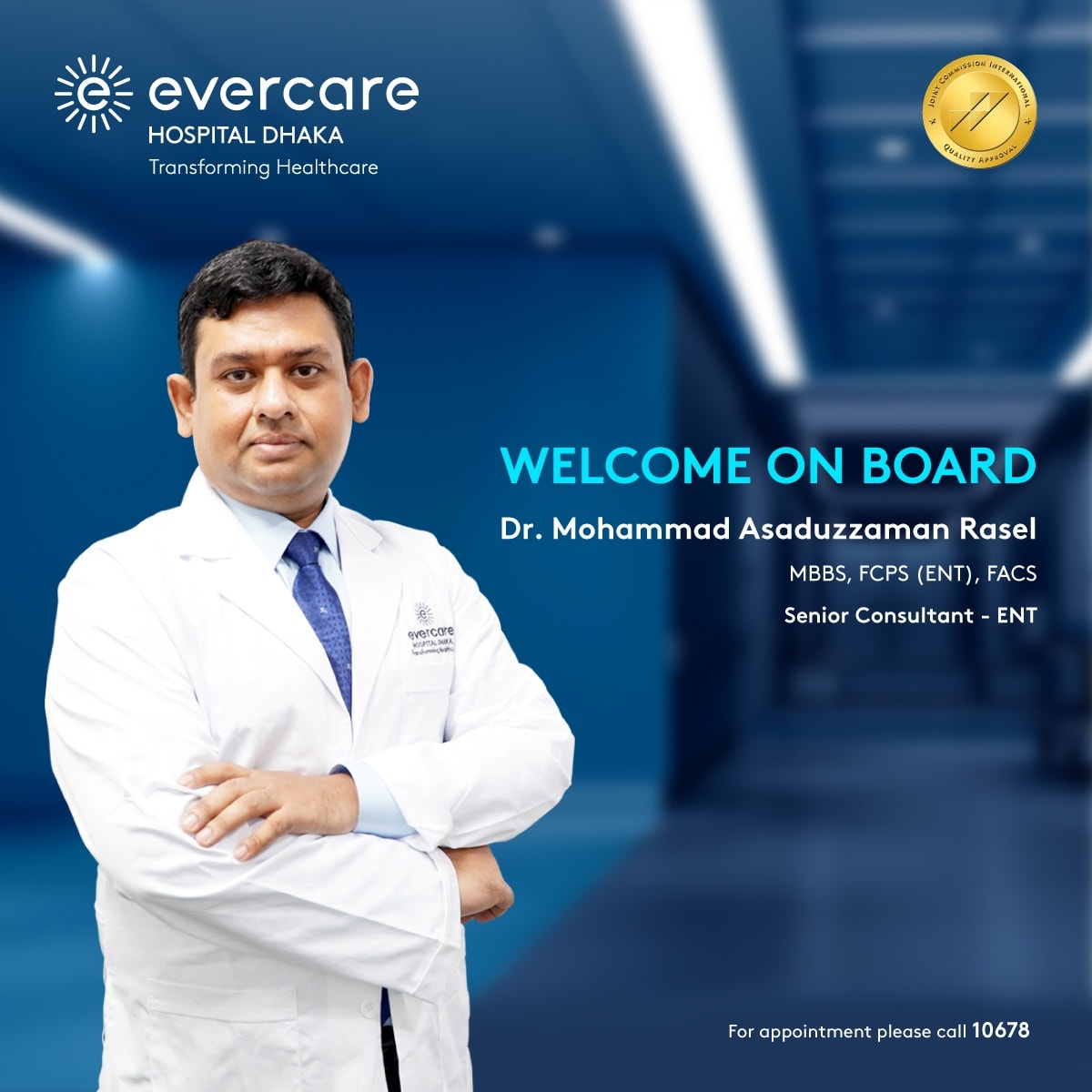 Dr Asaduzzaman Rasel, MBBS, FCPS, FACS - ENT and Head Neck Surgeon | Dhaka