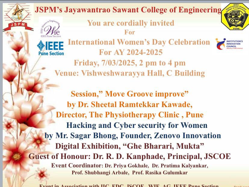 JSPM, JSCOE Hadapsar | Pune