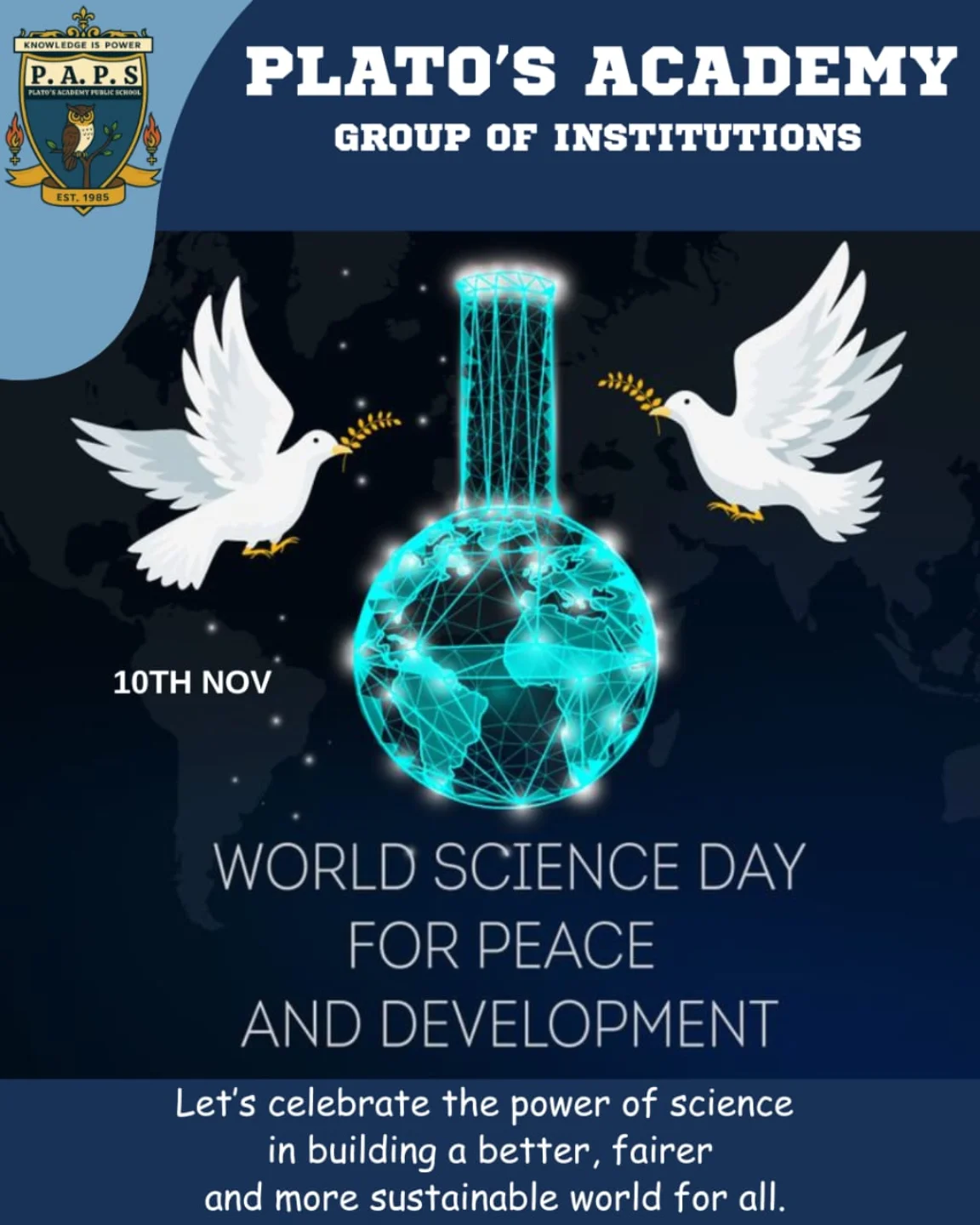Plato's - 🌍🔬 World Science Day for Peace and Development 🔬🌍 At Plato’s ...
