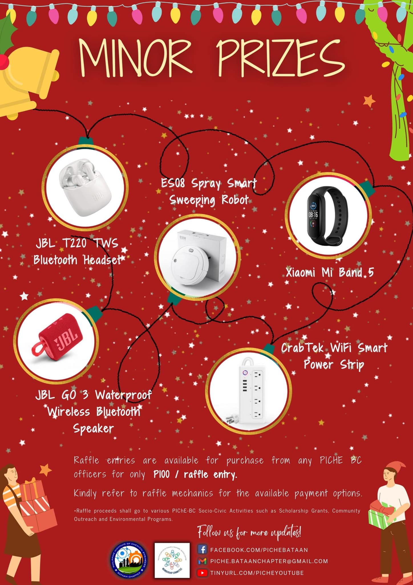 PIChE-BC Virtual Christmas Party “Paskong Pinoy” Raffle for a Cause You ...