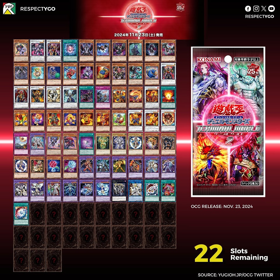 TW02] TERMINAL WORLD 2 Updated Set Spoiler