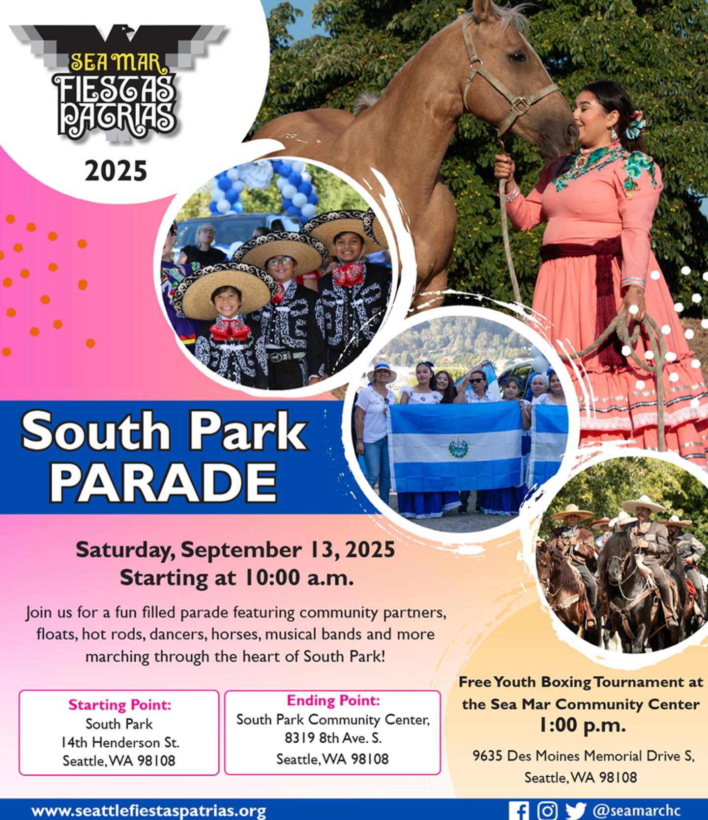 Only - The Sea Mar Fiestas Patrias Parade in South Park is on Saturday ...