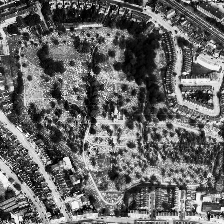 Stoke - Abney Park Cemetery in 1960. Managed by the Abney Park Cemetery ...
