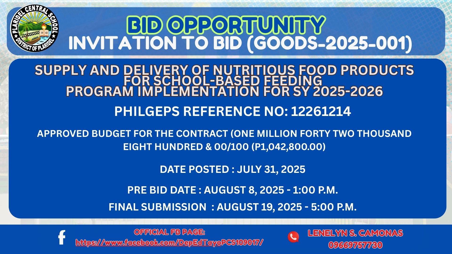 📢 INVITATION TO... - DepEd Tayo Plaridel CS - Quezon Province | Facebook