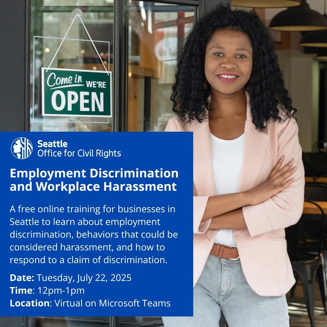 Businesses play an... - Seattle Office for Civil Rights | Facebook