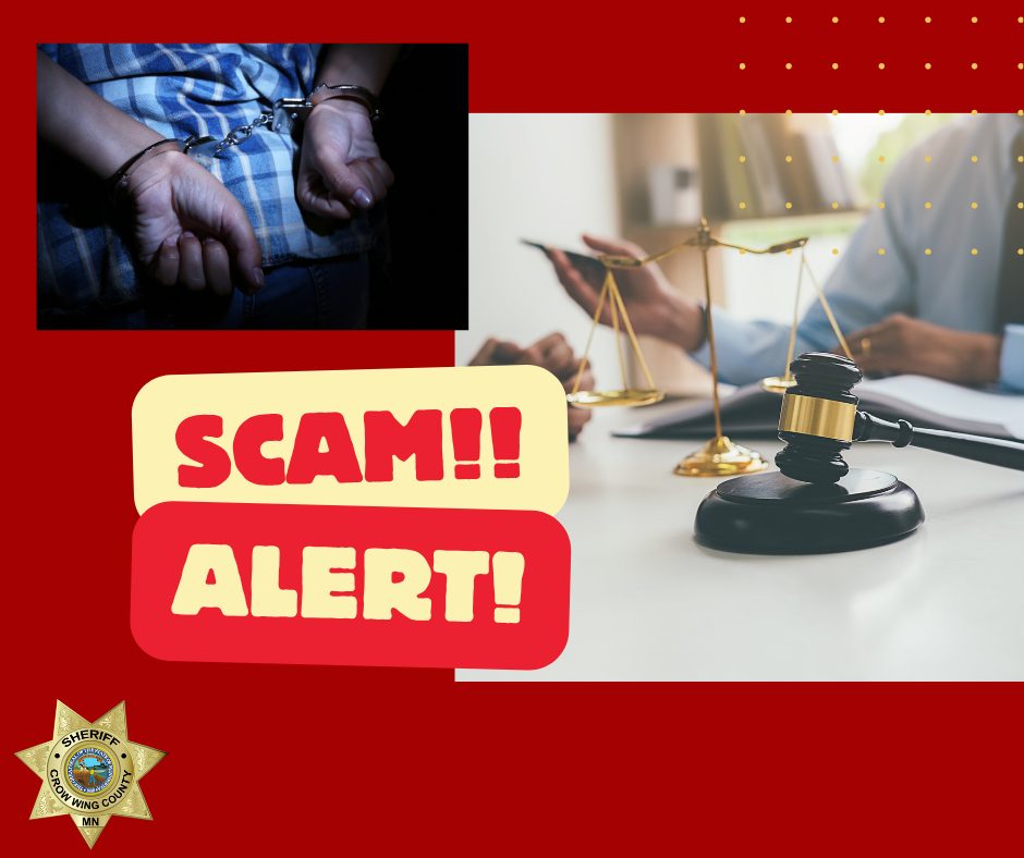 Crow - 🚨 SCAM ALERT – PLEASE SHARE! 🚨 The Crow Wing County Sheriff’s ...