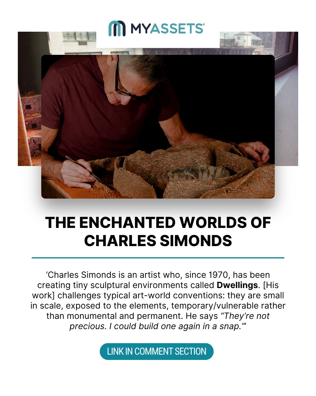 MyAssets - Tiny bricks. Big ideas. Charles Simonds turned a Breuer ...