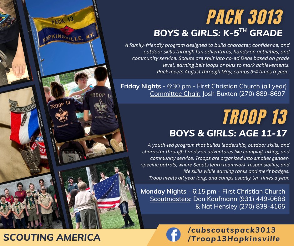 Cub Scouts Pack 3013 | Hopkinsville KY