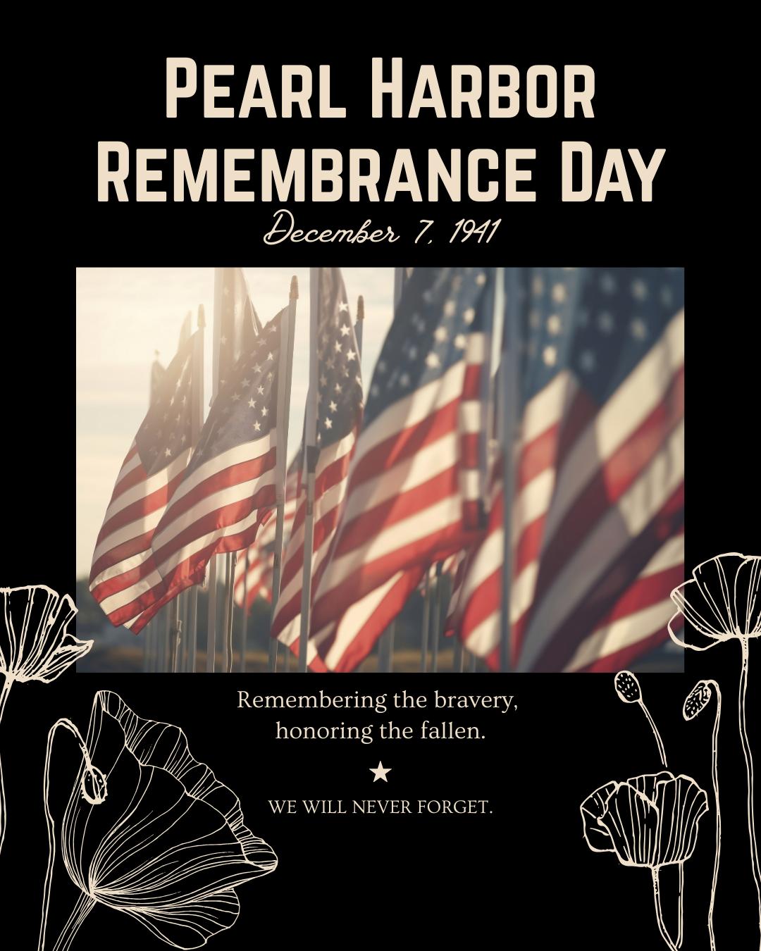 Newport - 🕊️ Pearl Harbor Remembrance Day December 7, 1941 — We ...