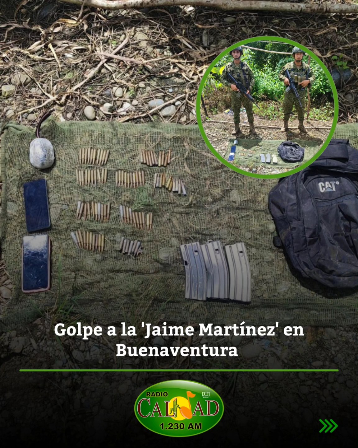 Radio - #BUENAVENTURA En una operación militar en el Bajo Calima, la ...