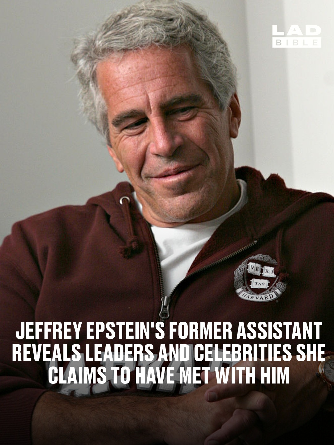 The woman said Epstein flew her... - LADbible Australia | Facebook