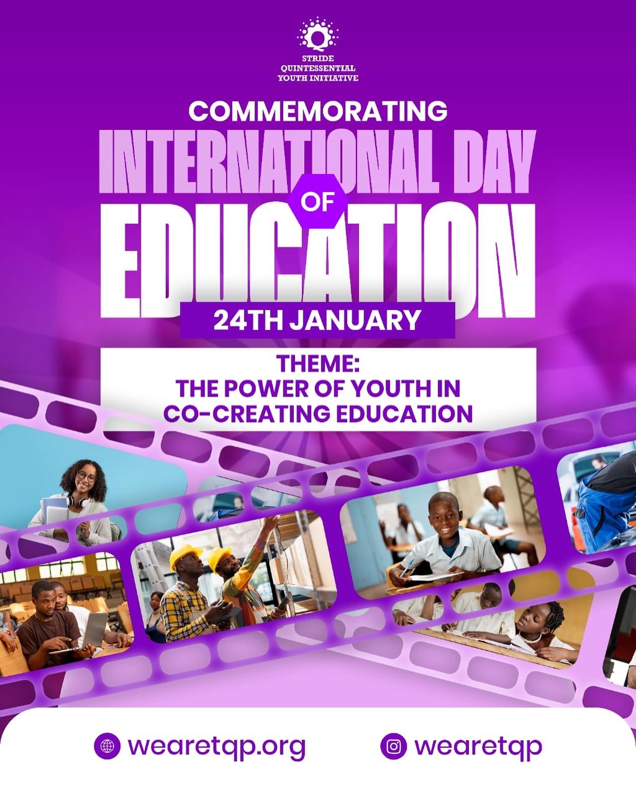 Stride - The International Day of Education 2026 themed *The power of ...