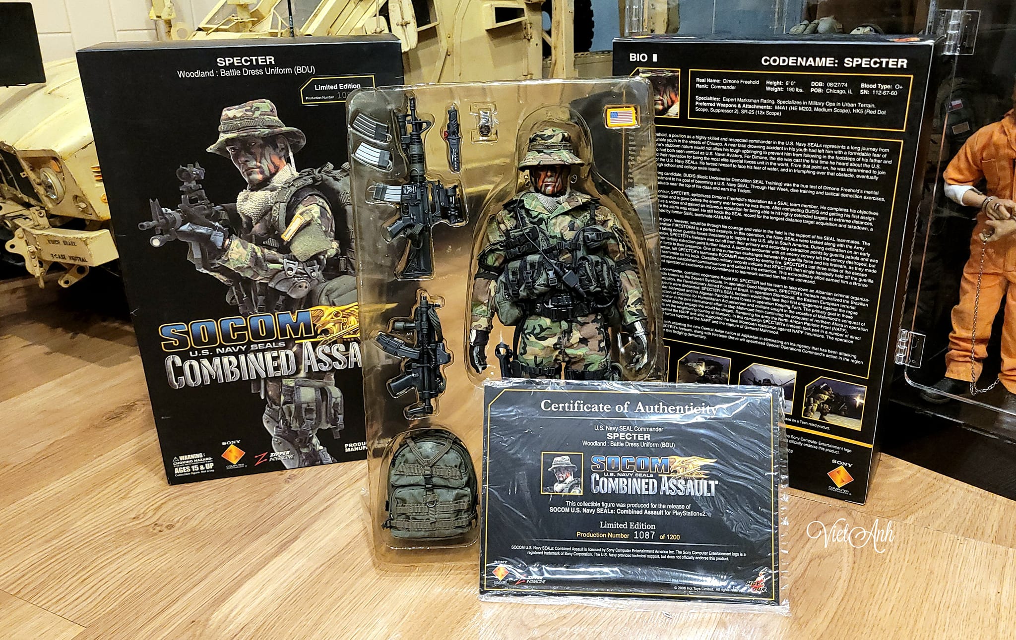 Navy Seal Riverine Ops Rifleman Woodland Camo Version