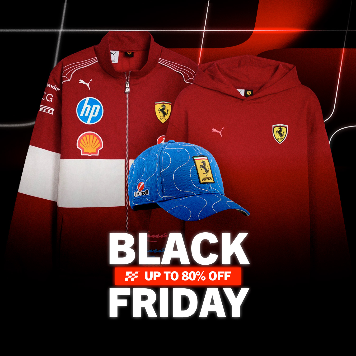 Fuel - 🔥 Just like the cars, our Scuderia Ferrari merch is going fast ...