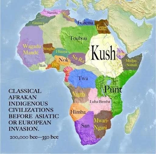 Africanizer - Non-blacks due to facts: The Whole Continent of Africa ...