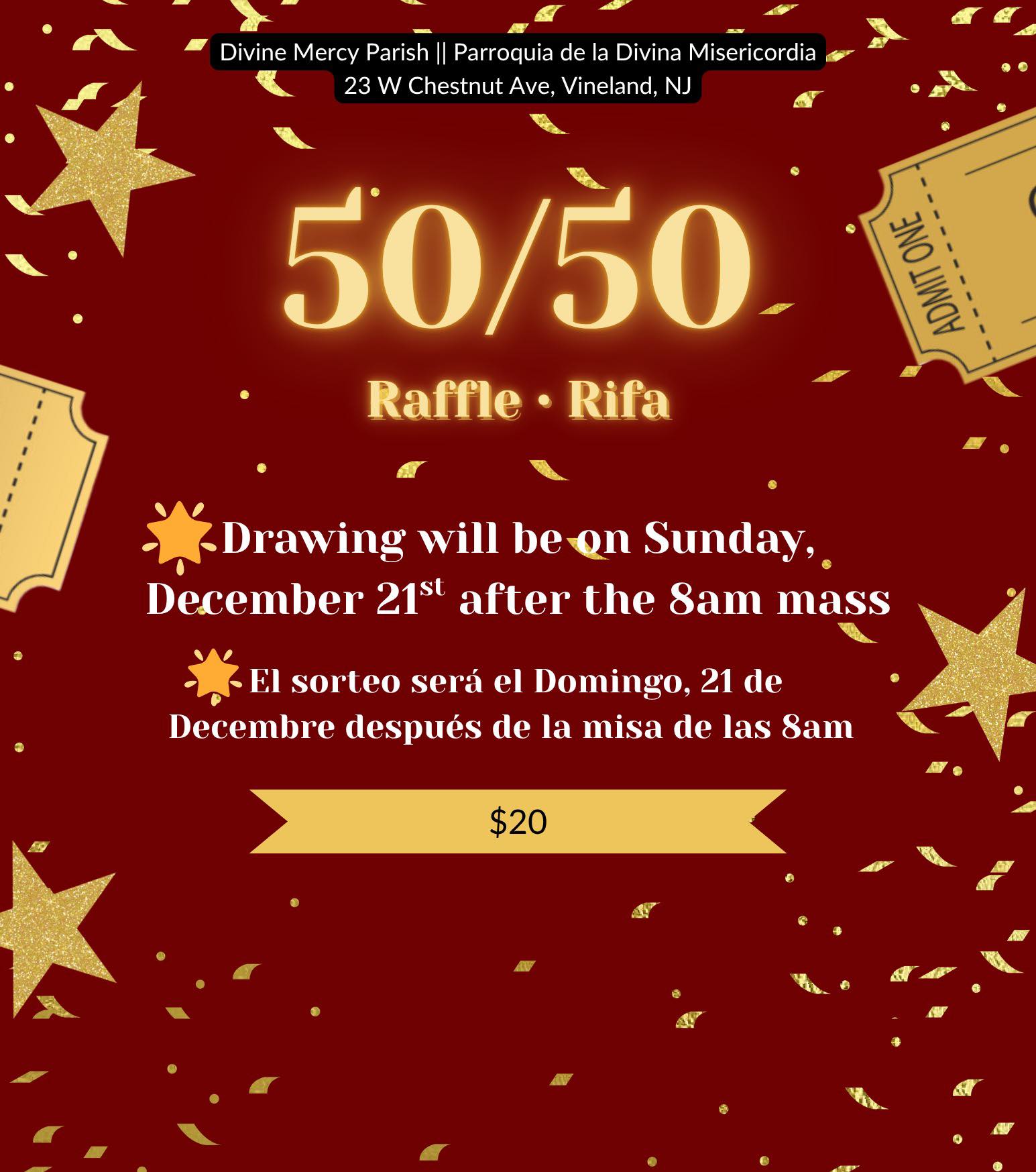 You can buy your tickets... - Divine Mercy Parish of Vineland | Facebook