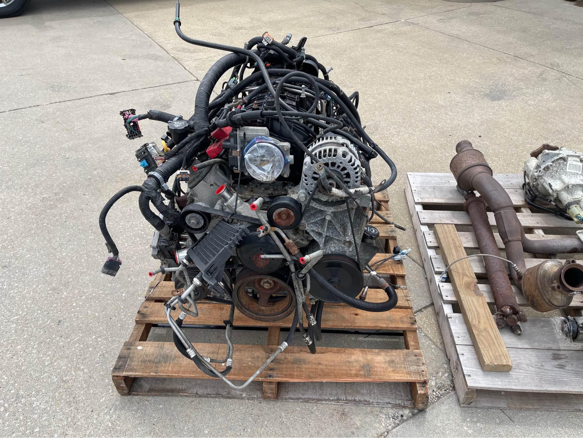 2011 Vortec 5.3 RPO LC9 Engine and Transmission 92k Miles with Harness ...