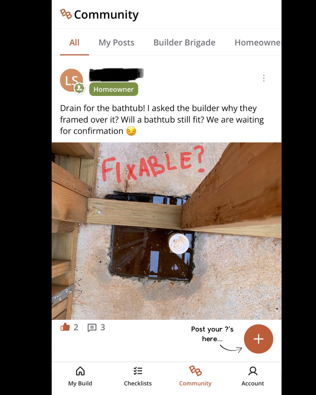 Builder Brigade - Fixable or Freakout...? 😩 Most likely... | Facebook