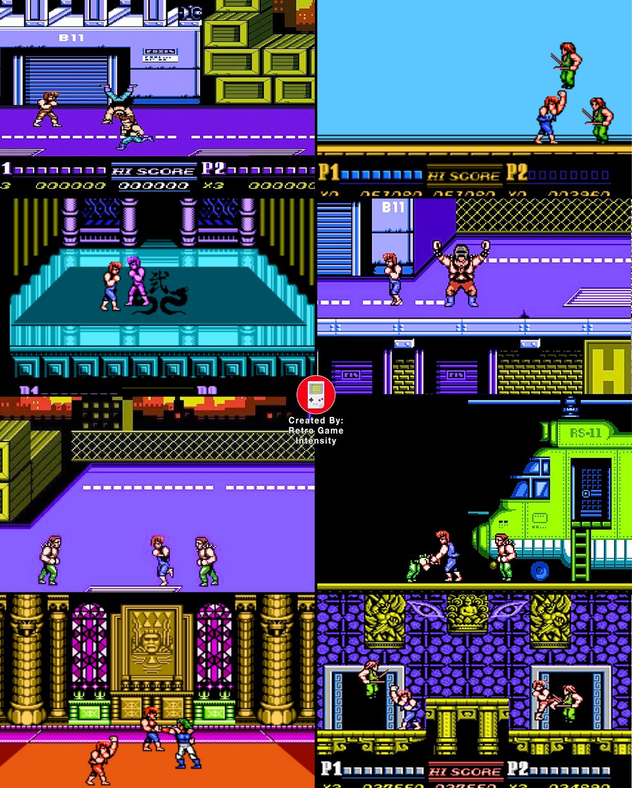 Double Dragon 2: The Revenge was released by Technōs for the