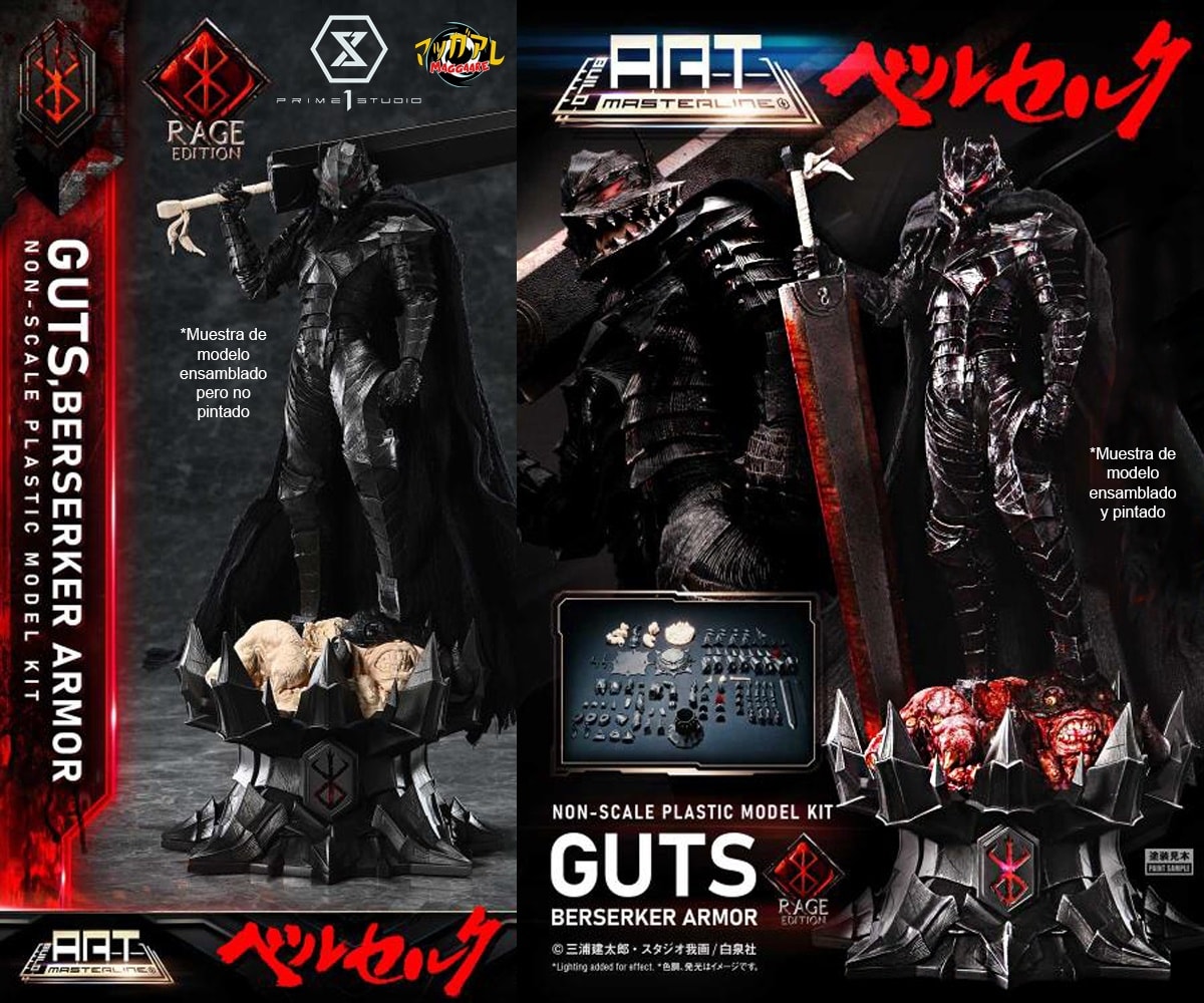 Maggaare - 💀 Pre-Venta 💀 Guts Berserk Prime 1 Studio Build Art ...