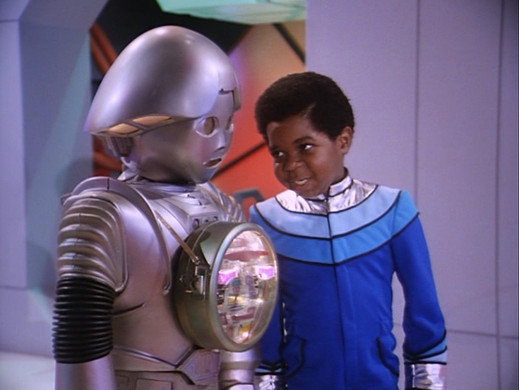 Black - Gary Coleman on Buck Rogers in the 25th Century. 