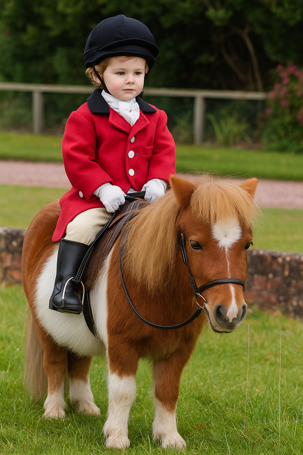Horse - 🐴 Little Rider, Big Adventure! 🐴 This young equestrian is ...